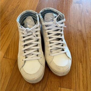 P448 Skate High Top Sneakers White Size 38 (US 7.5)